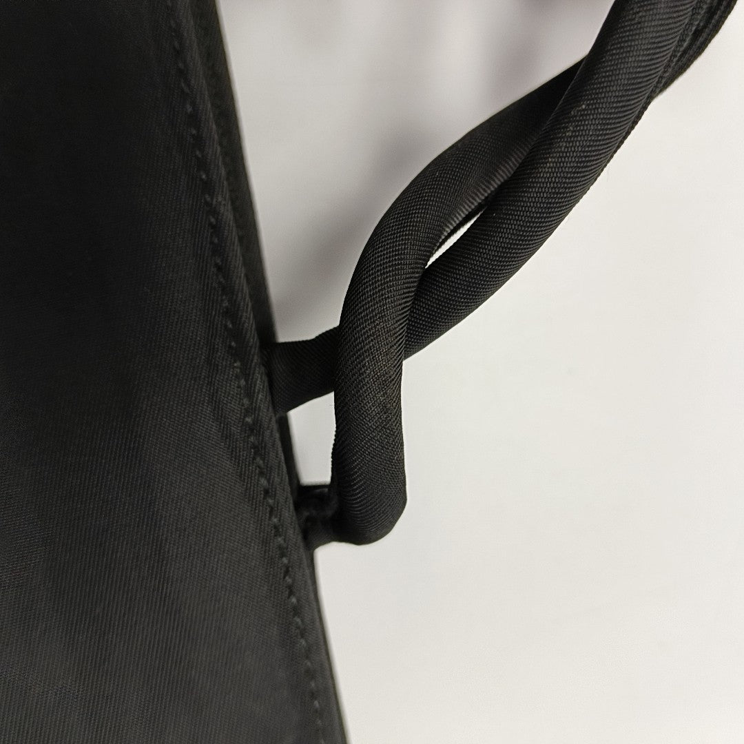 Nylon Shoulder Bag Black