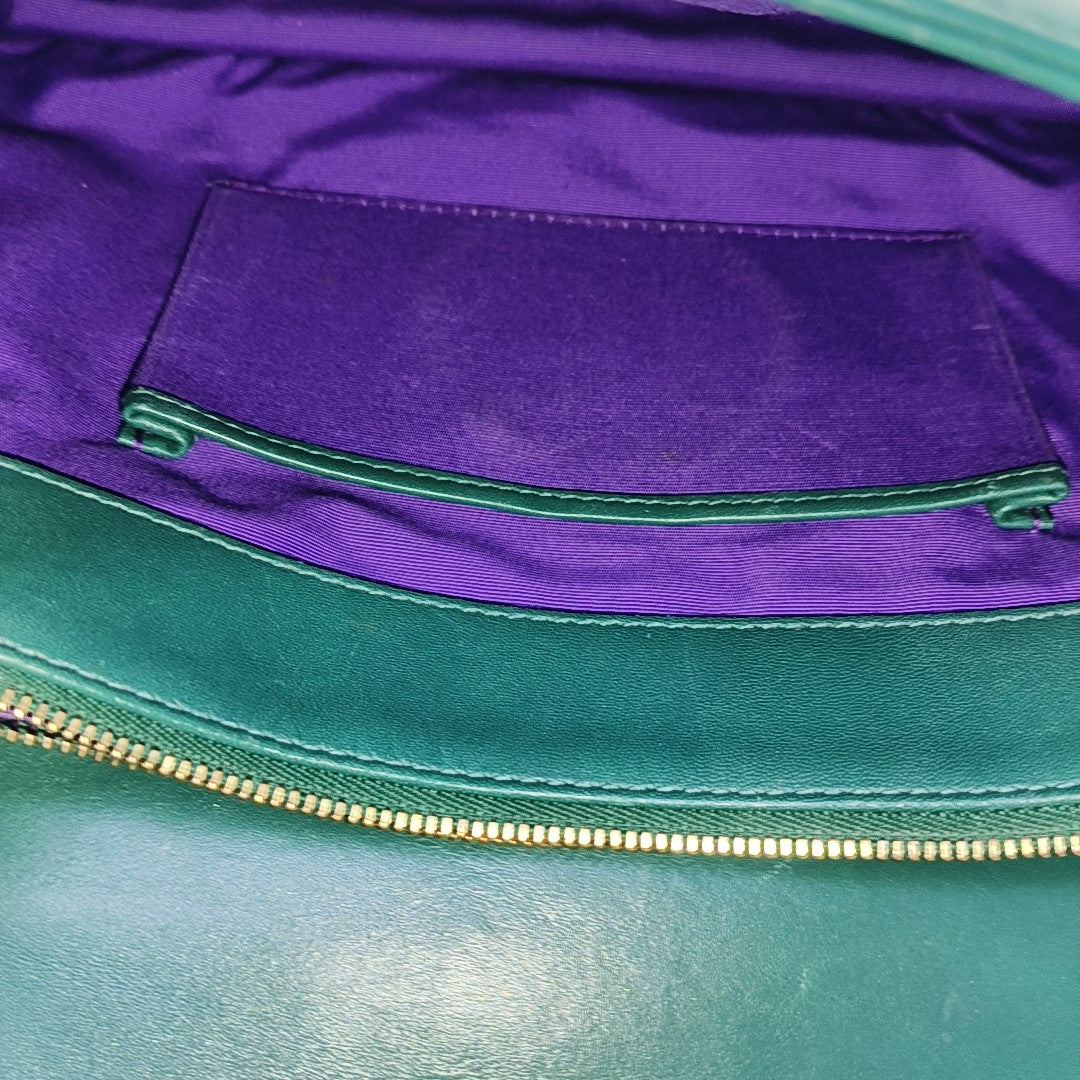 SERPENTI FOREVER Medium Calfskin Green