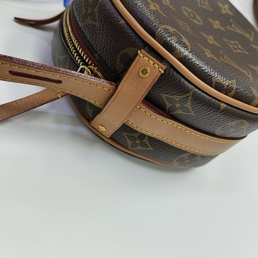 BOITE CHAPEAU PM Monogram Coated Canvas Brown