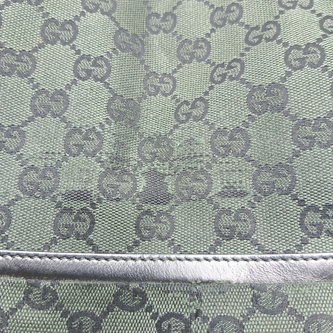 GG Imprime Monogram Canvas Green
