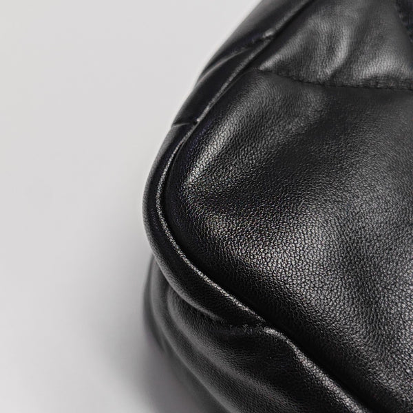 CHANEL 19 Small Quilted Lambskin Black