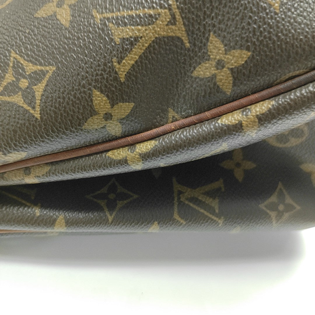 BATIGNOLLES GM Monogram Coated Canvas Brown