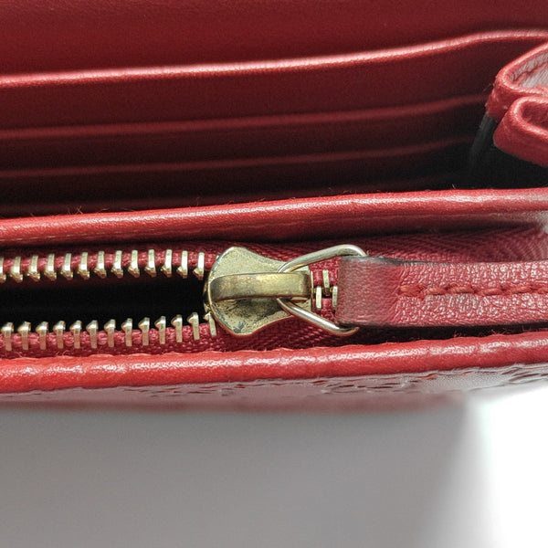 Monogram Calfskin Red