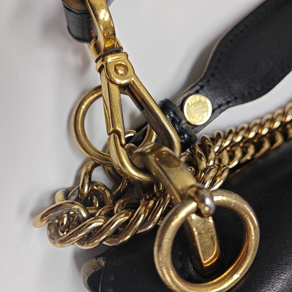 Kan I Medium Calfskin Black