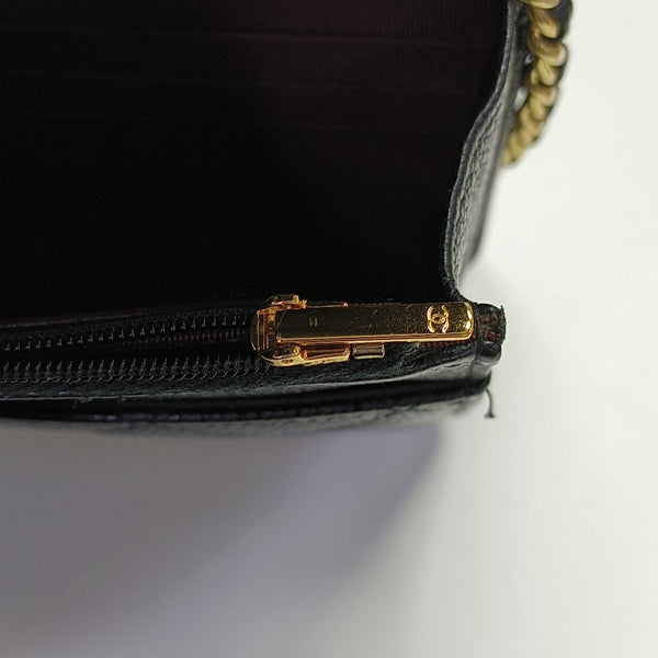 WOC Quilted Grained Calfskin Black