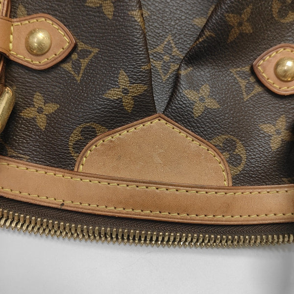 TIVOLI GM Monogram Coated Canvas Brown
