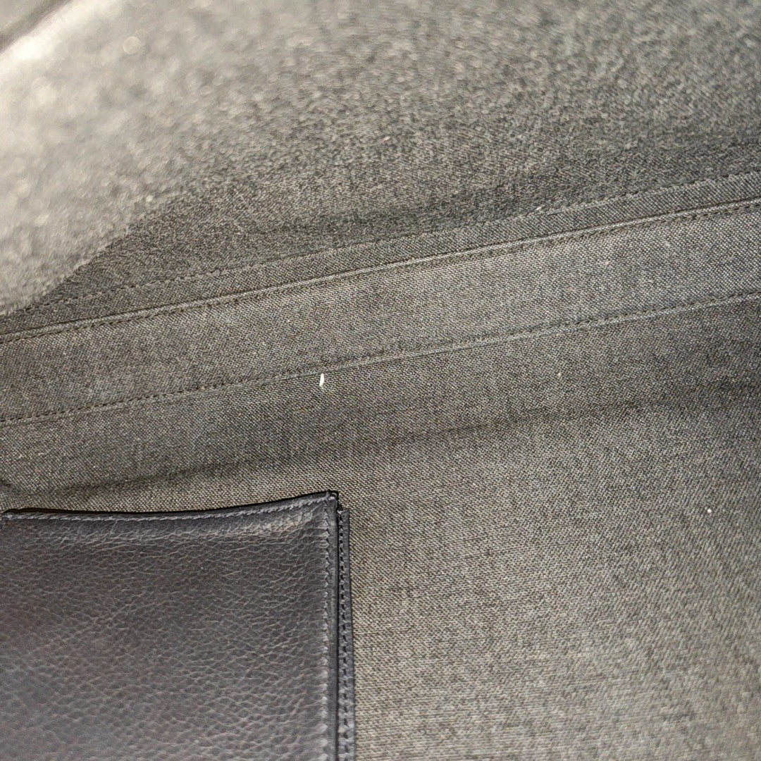 Calfskin Shoulder Bag Blue