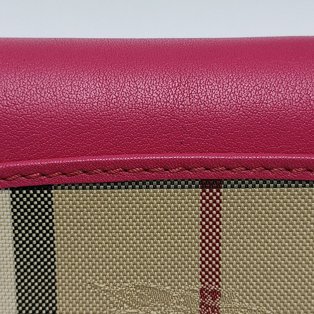 Canvas Wallet Red