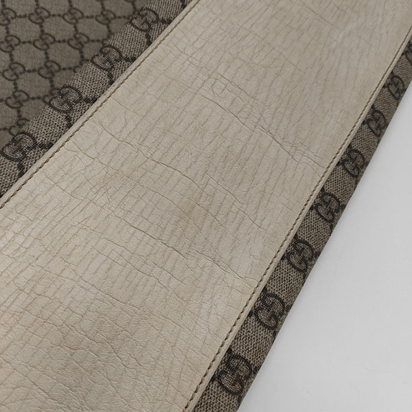 Monogram Coated Canvas Tote Bag Beige