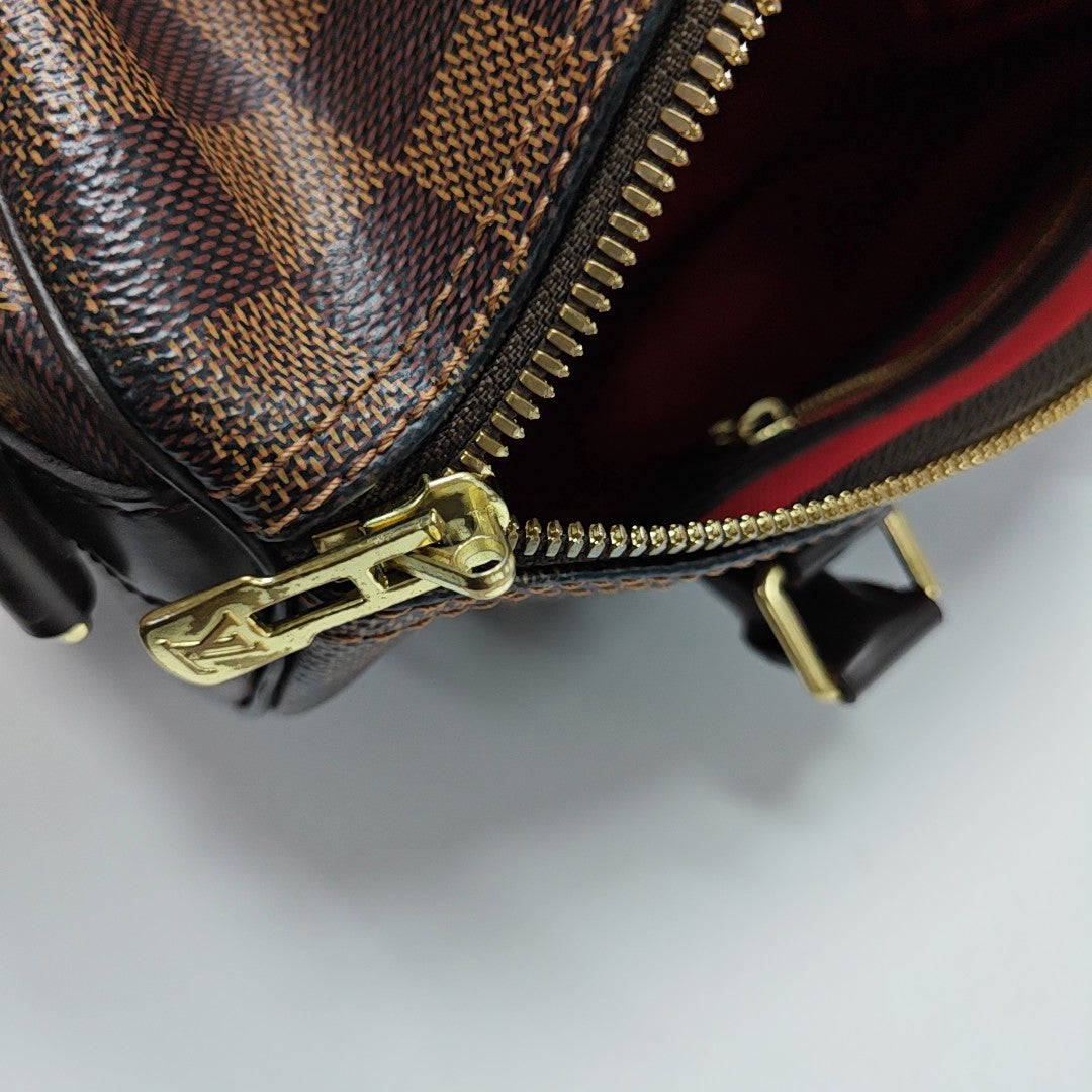 SPEEDY 25 Damier Ebene Coated Canvas Brown