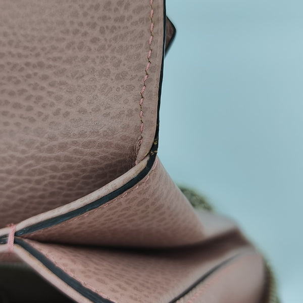 Interlocking G Large Calfskin Pink