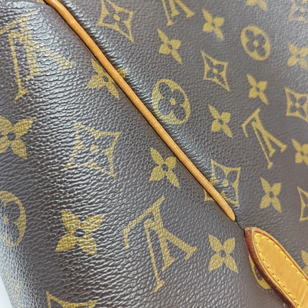 TOTALLY PM Monogram Coated Canvas Brown