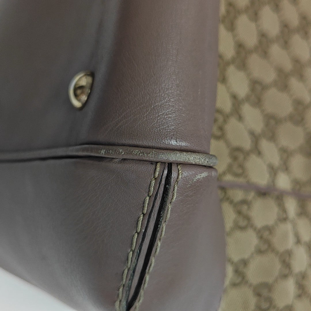 Mayfair Monogram Canvas Brown