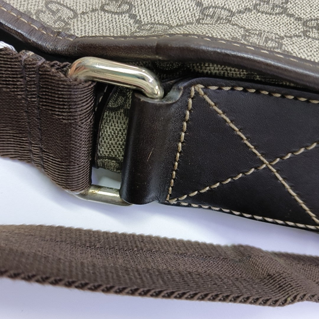 GG Imprime Monogram Coated Canvas Black