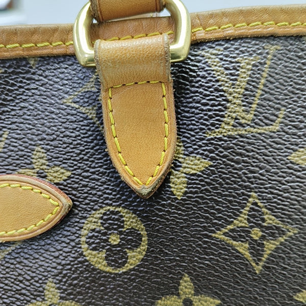 BATIGNOLLES MM Monogram Coated Canvas Brown