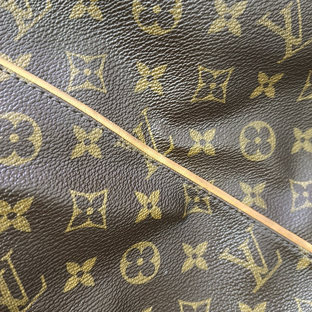 GALLIERA GM Monogram Coated Canvas Brown