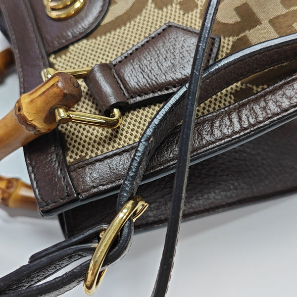 Diana Mini Monogram Canvas Beige