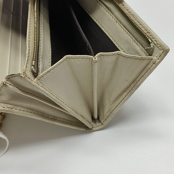 Monogram Calfskin Top Handle Bag Beige
