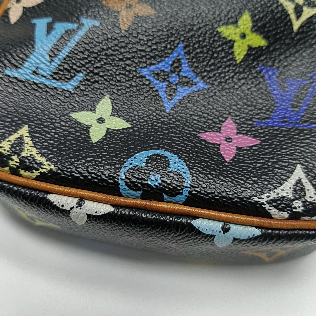RIFT Monogram Coated Canvas Black