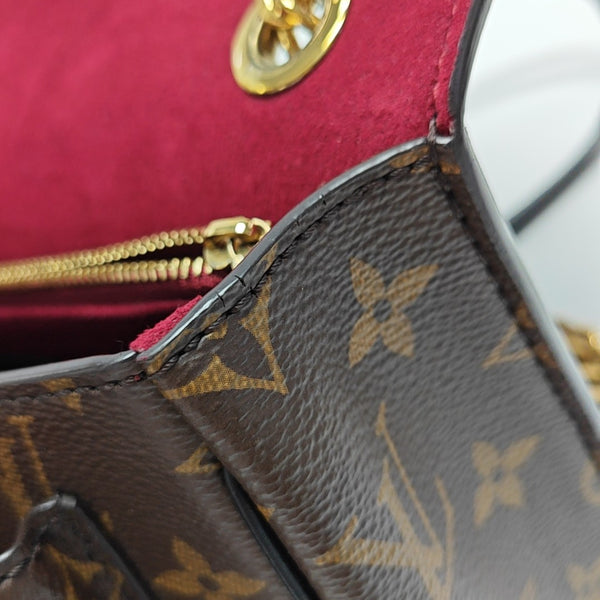 PASSY Monogram Coated Canvas Brown
