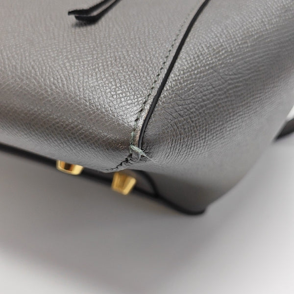 BELT Mini Calfskin Gray