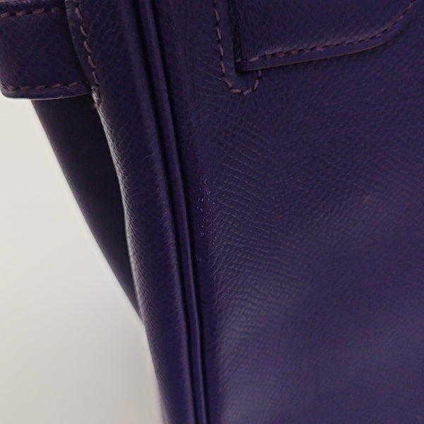 Birkin 30 Epsom Purple