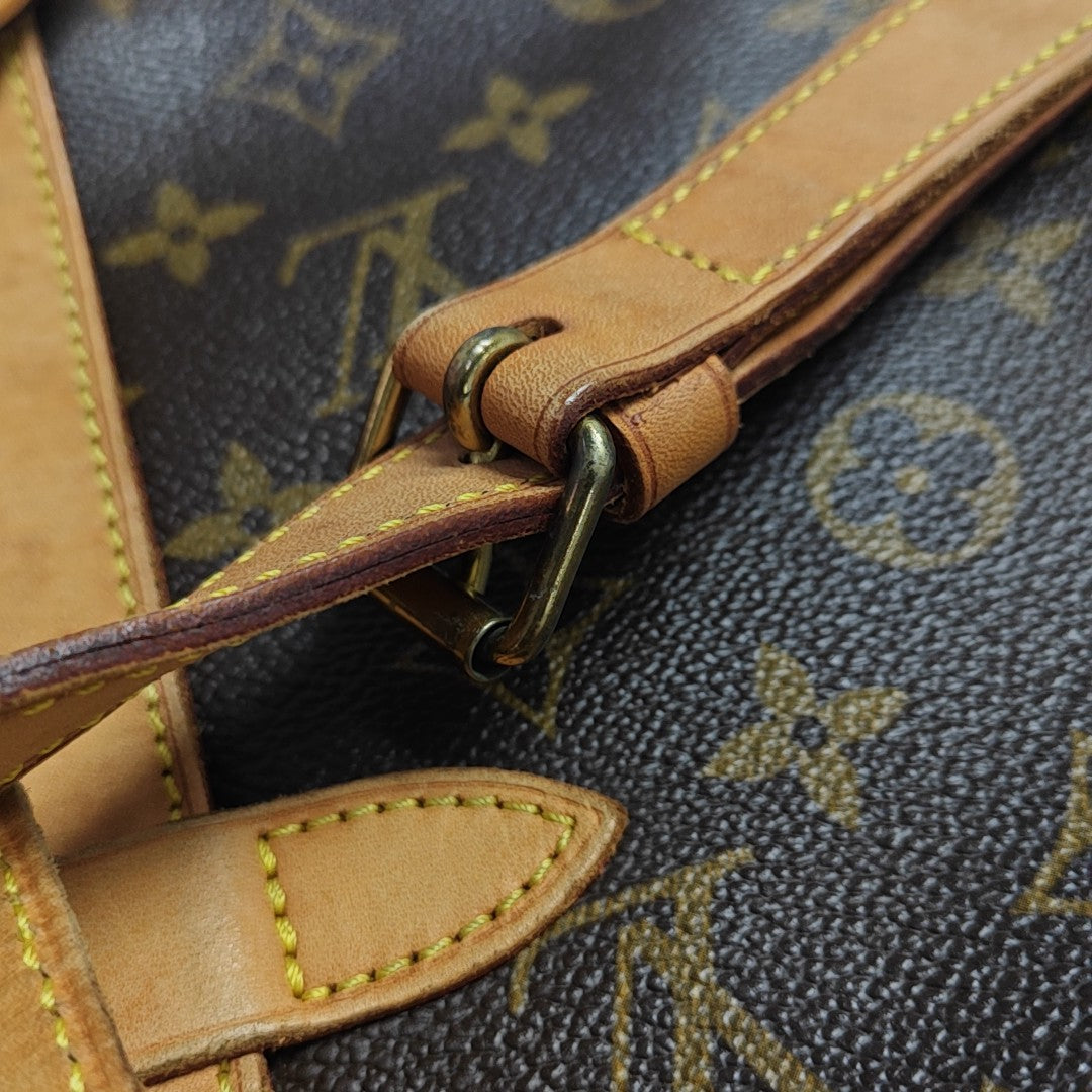 SAUMUR 30 Monogram Coated Canvas Brown
