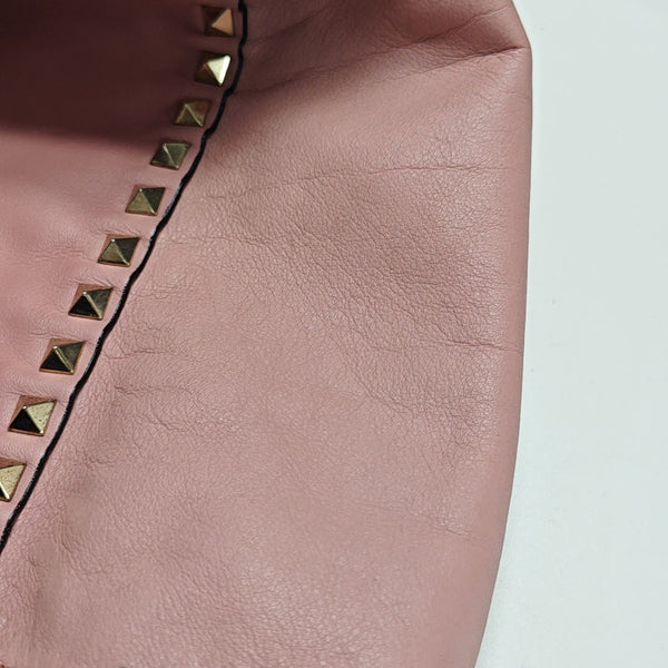 Rockstud Medium Leather Pink