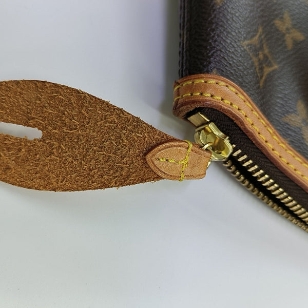 LOCKIT PM Monogram Coated Canvas Brown