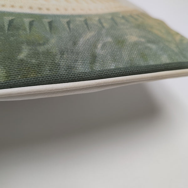 Canvas Clutch White