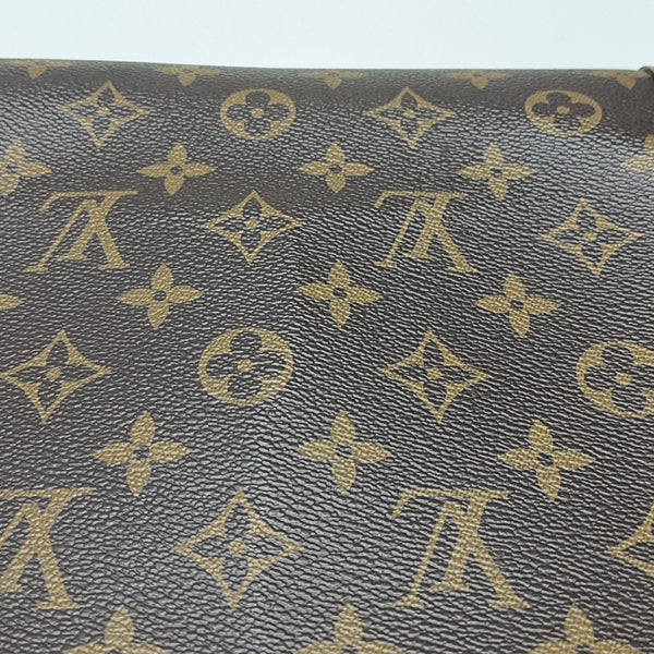 DAUPHINE MM Monogram Coated Canvas Brown
