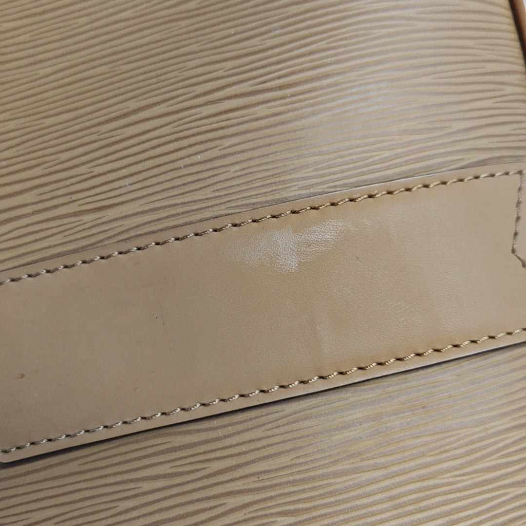 Calfskin Luggage Yellow
