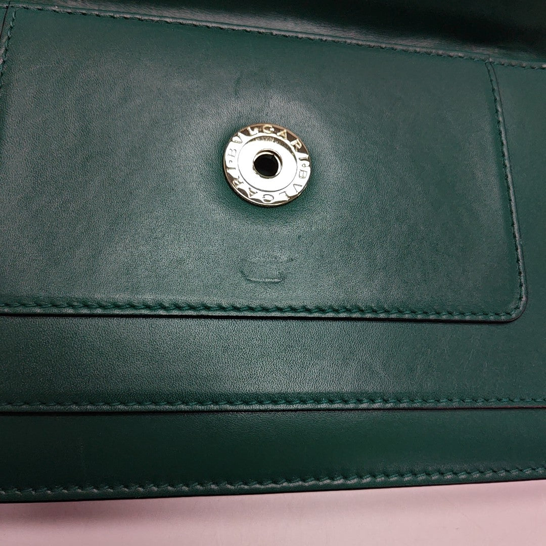 SERPENTI FOREVER Calfskin Green
