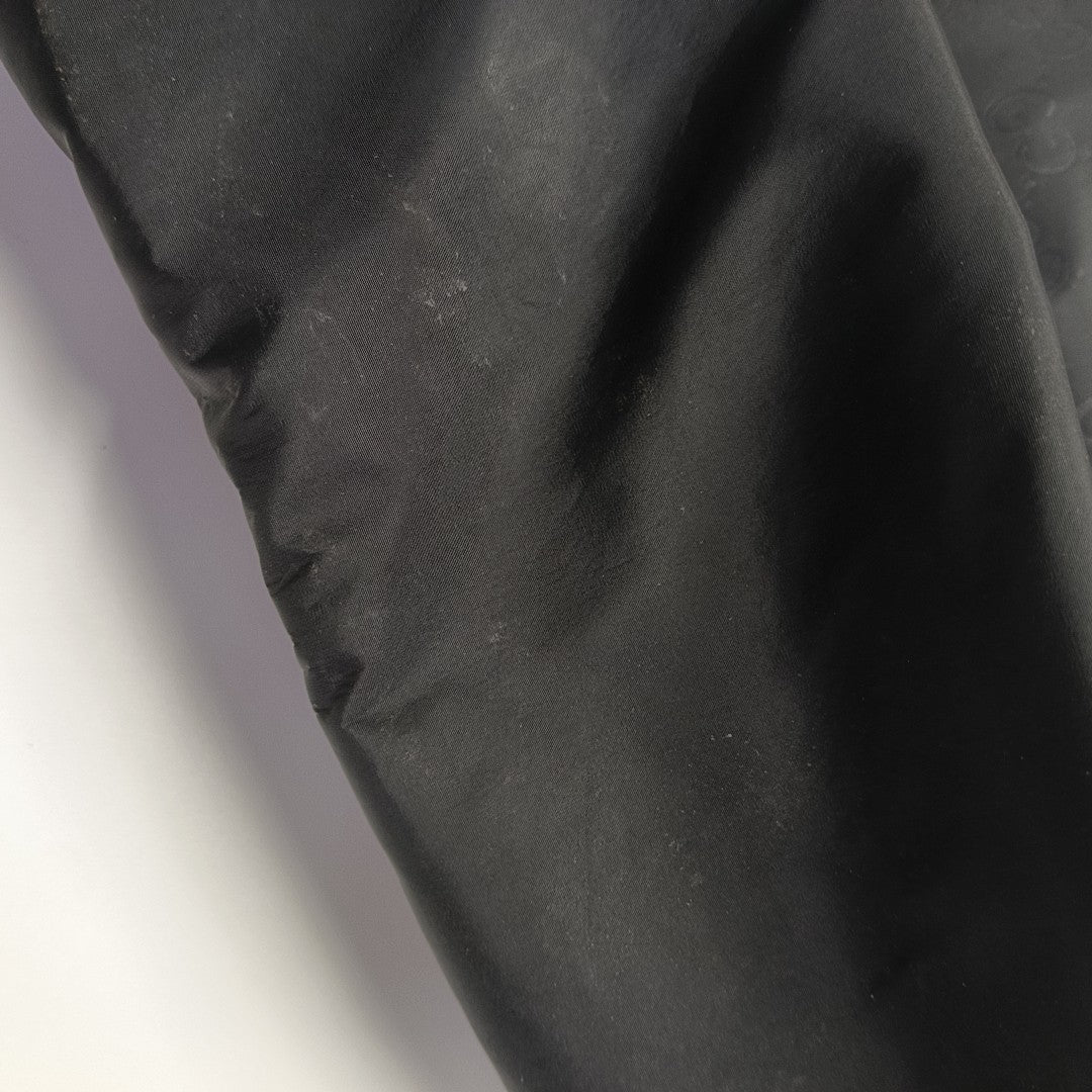 Monogram Nylon Backpack Black
