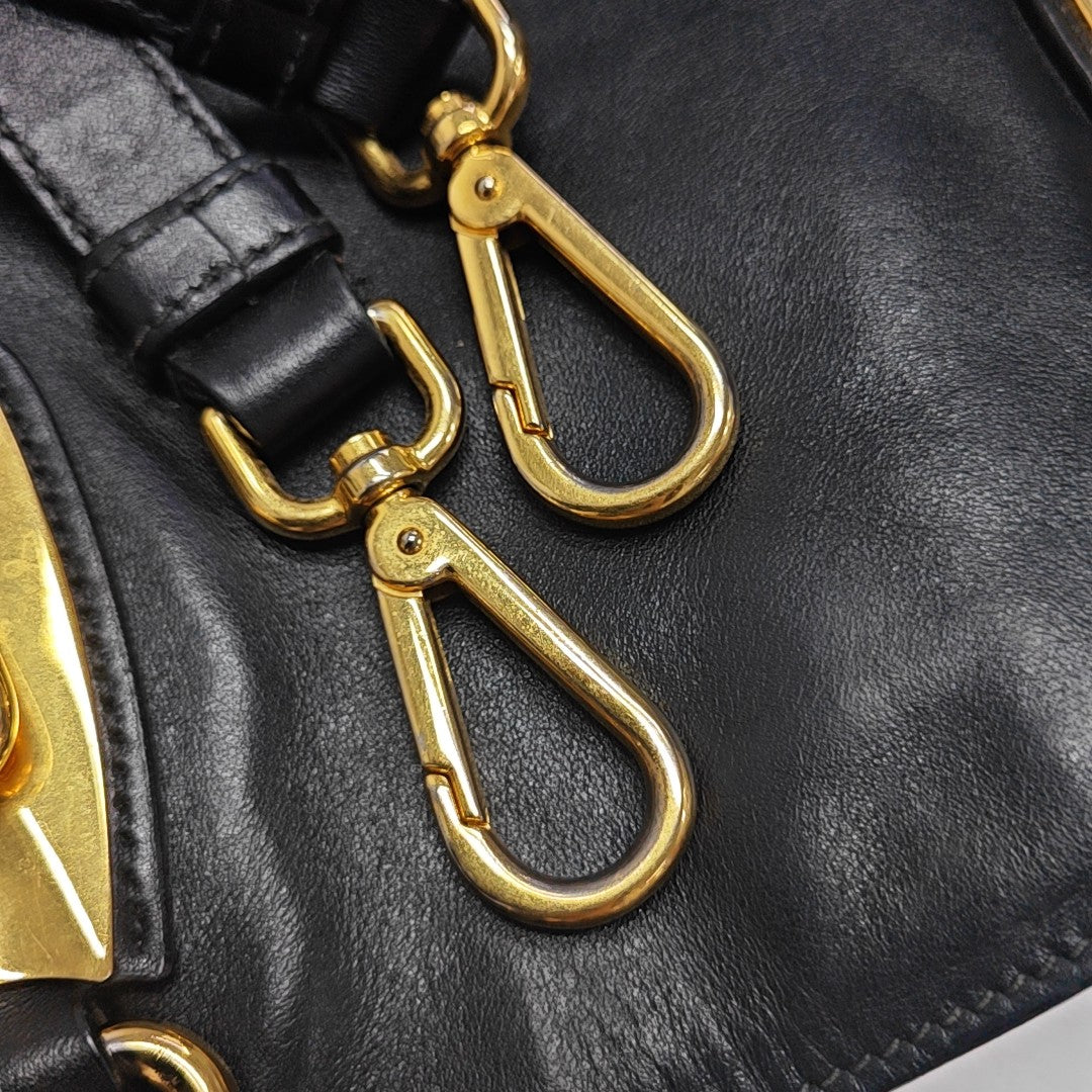 Calfskin Tote Bag Black