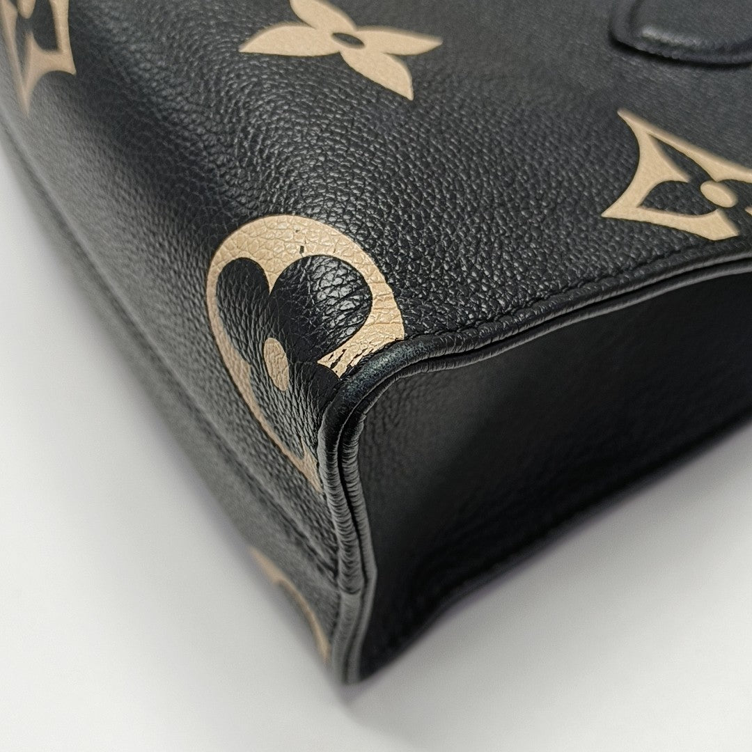 ONTHEGO PM Calfskin Black