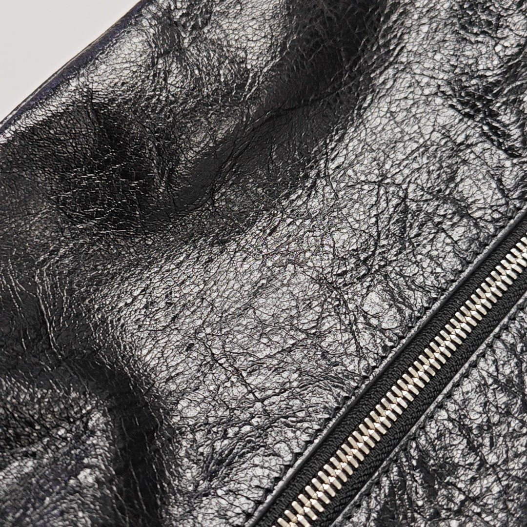 Le Cagole S Lambskin Black