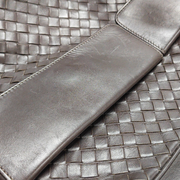 Calfskin Shoulder Bag Brown