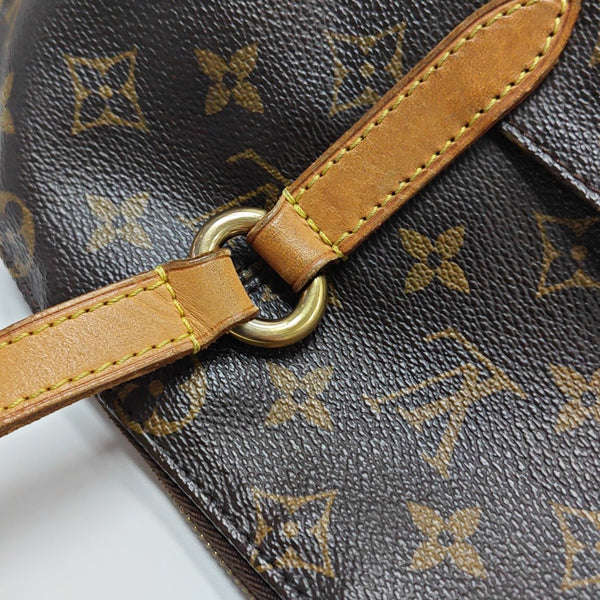 TOTALLY MM Monogram Coated Canvas Brown