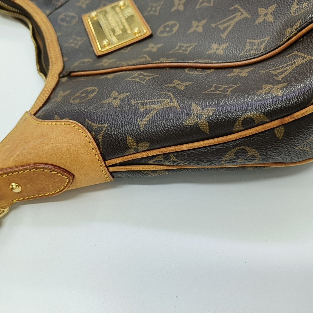VINTAGE THAMES GM Monogram Coated Canvas Brown