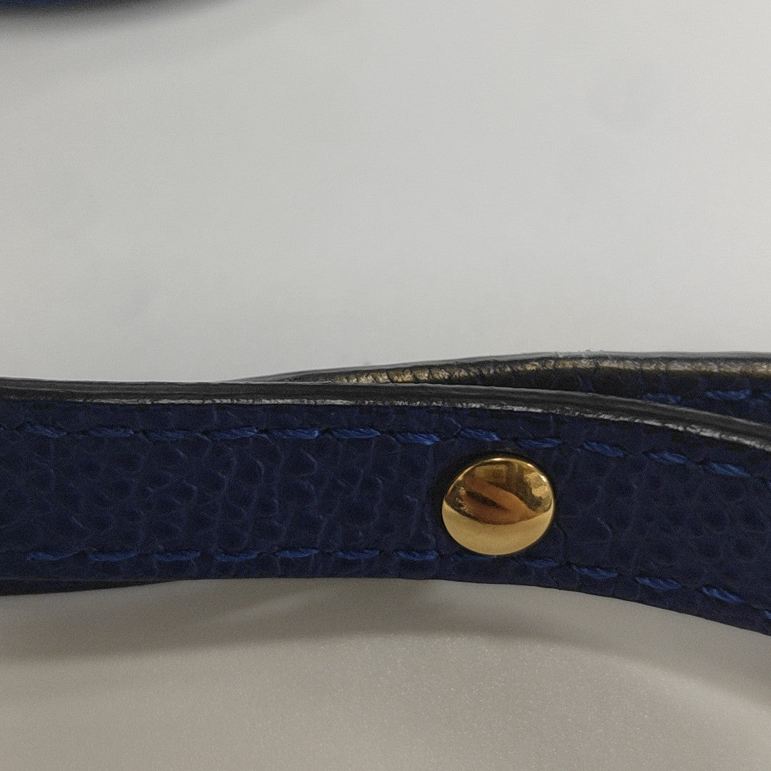 VERTICAL CABAS Mini Calfskin Blue