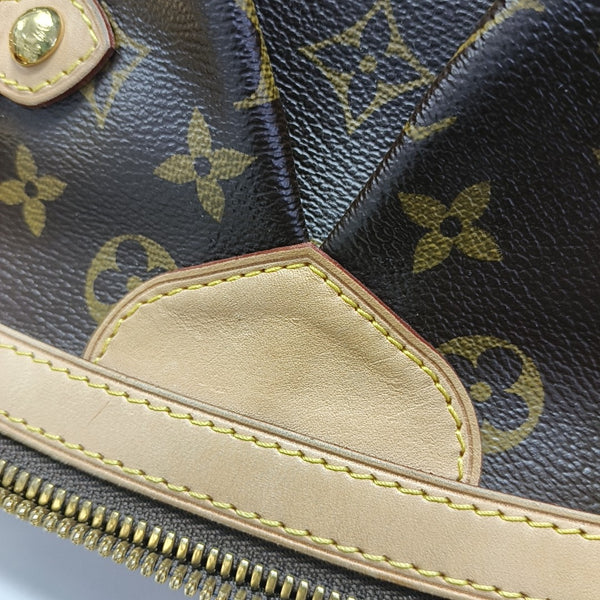 TIVOLI GM Monogram Coated Canvas Brown