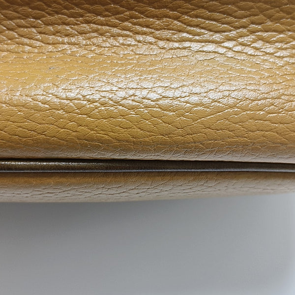 T Pouch Leather Brown