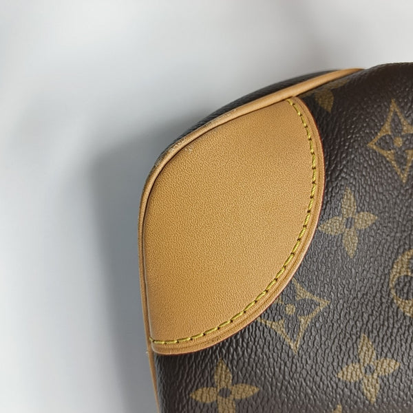 BOULOGNE Monogram Coated Canvas Brown