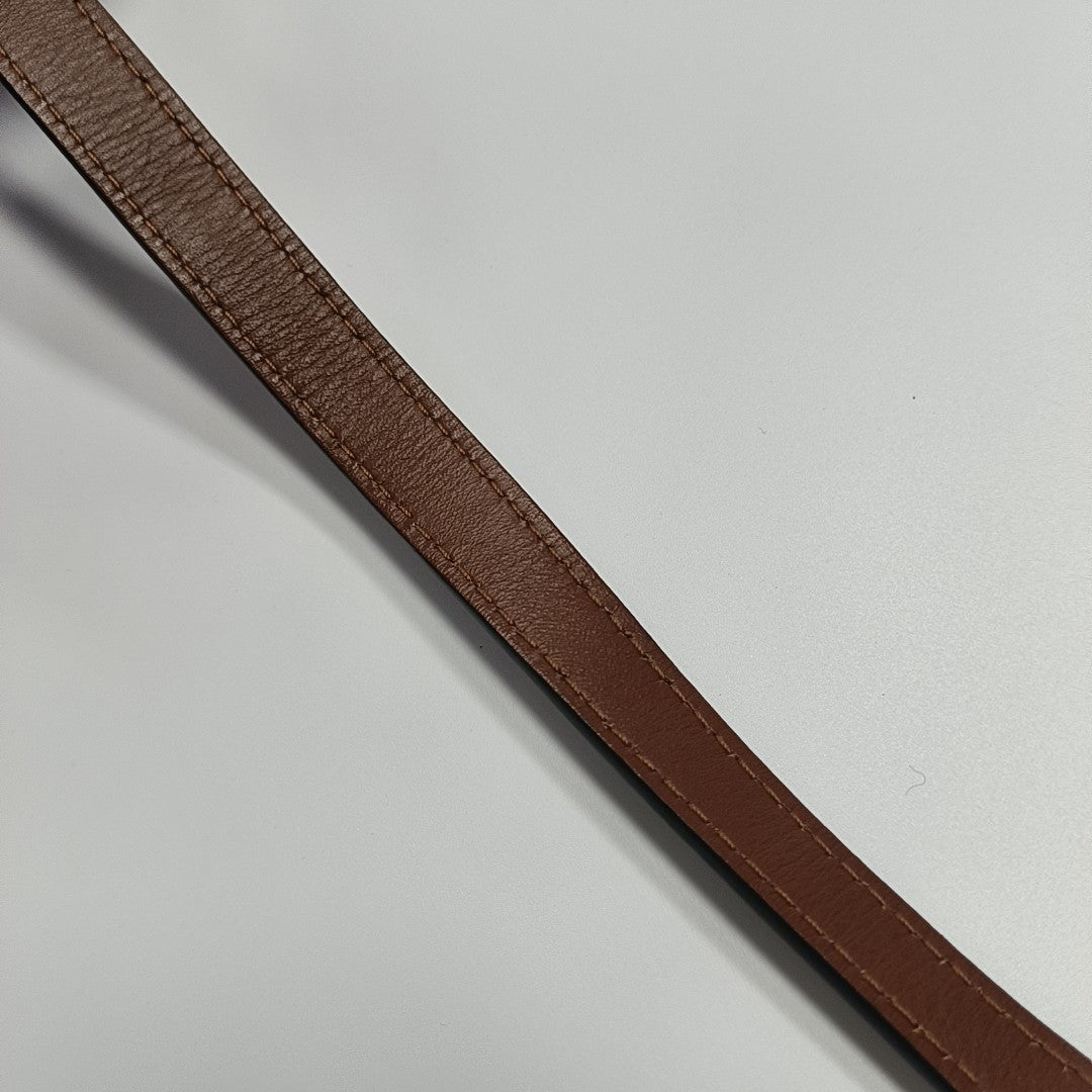 Monogram Coated Canvas Tote Bag Brown