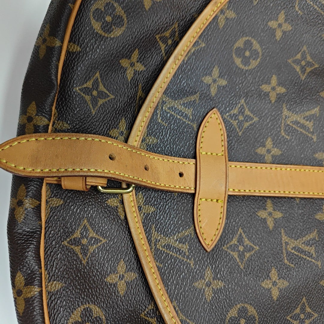 MARNE Monogram Coated Canvas Brown