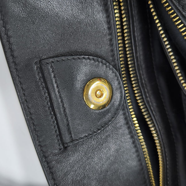 Calfskin Tote Bag Black