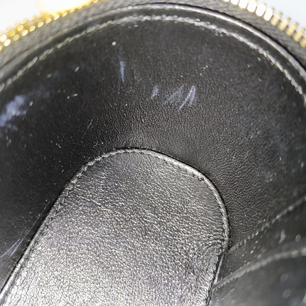80'S VANITY Mini Quilted Lambskin Black