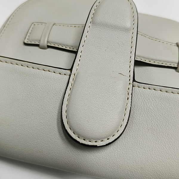 SYMMETRICAL Calfskin White