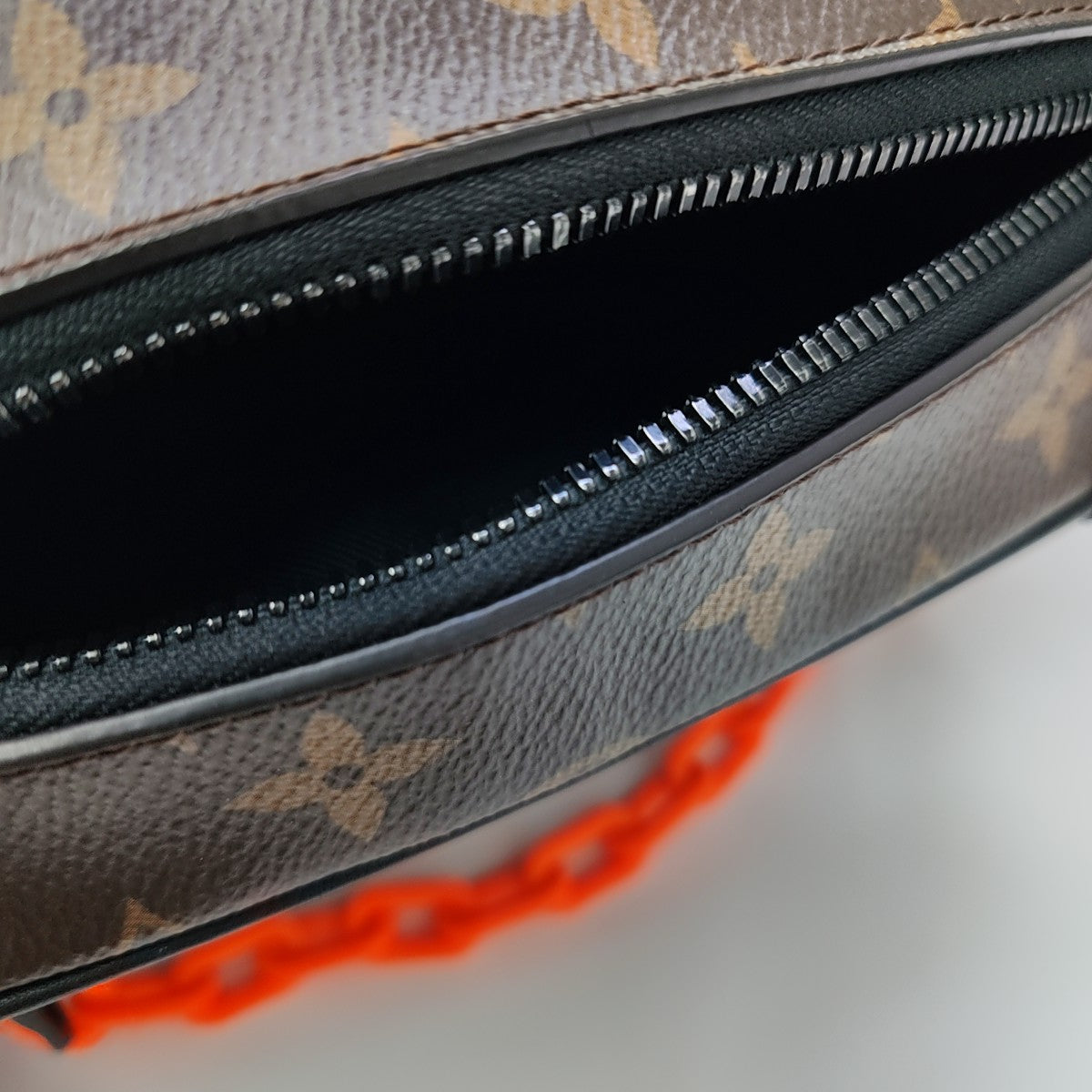 SOFT TRUNK Mini Monogram Coated Canvas Brown